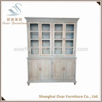 Rustic Furniture Vintage Solid Wood Tall Cabinet For Utensils